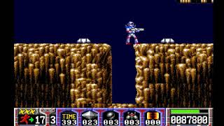 Amiga Retro TURRICAN Longplay Walkthrough FULL