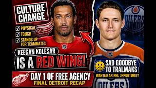 Detroit Red Wings Free Agency RECAP | Keegan Kolesar Changes the Culture? | All 6 Signings + Trade
