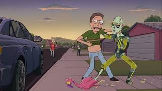 Jerry vs Piss Master full fight - Rick and Morty sub. esp.