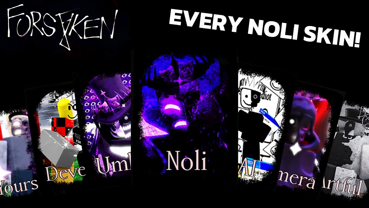Noli Inverted PLAYING EVERY NOLI SKIN GAMEPLAY! | Forsaken - YouTube