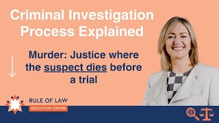 Criminal Investigation Process Explained: Margaret Cunneen SC