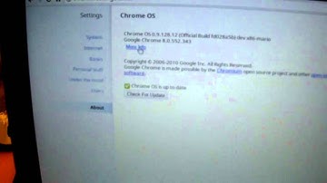 How to change Chrome OS to Developer Mode