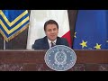 Conferenza stampa di fine anno del Presidente Conte