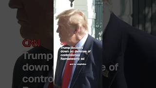 Trump doubles down on defense of controversial Ramaswamy ad