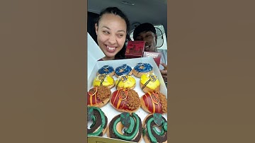 Krispy Kreme’s x Harry Potter House of Hogwarts Donuts!