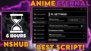 ANIME ETERNAL SCRIPT | FAST KILL AURA, FAST AUTO HATCH, AUTO DUNGEON, RAIDS & MORE! | *FREE*