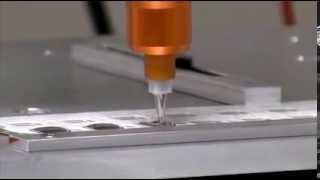 LED Encapsulation on a Bench Top (Table Top) Robot