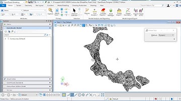 SHP Contour to Terrain Model