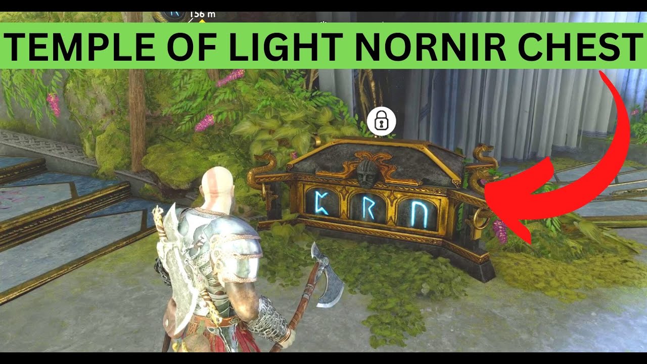 Temple of Light Nornir Chest Alfheim God of War Ragnarok Locked Chest