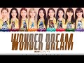 Niziu  wonder dream lyrics color codedkanromeng