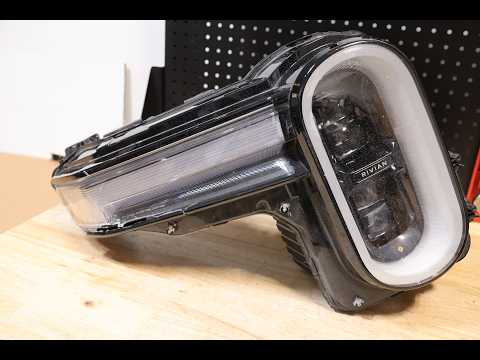 2025–2026 R1T / R1S headlight disassembly (Gen 2)