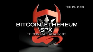 Bitcoin & Ethereum & SPX Technical Analysis: Don't be the Krill and How to Trade like a 5 year old.