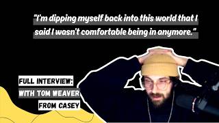 Tom Weaver of Casey: Returning to a world he once left behind.