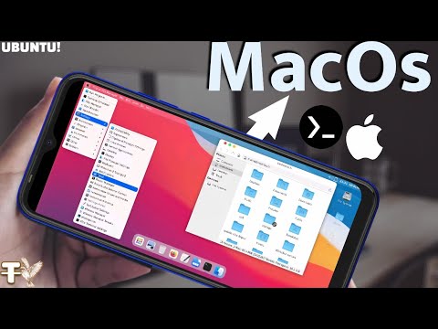 Install Any Linux OS With MacOs Interface On Android Device