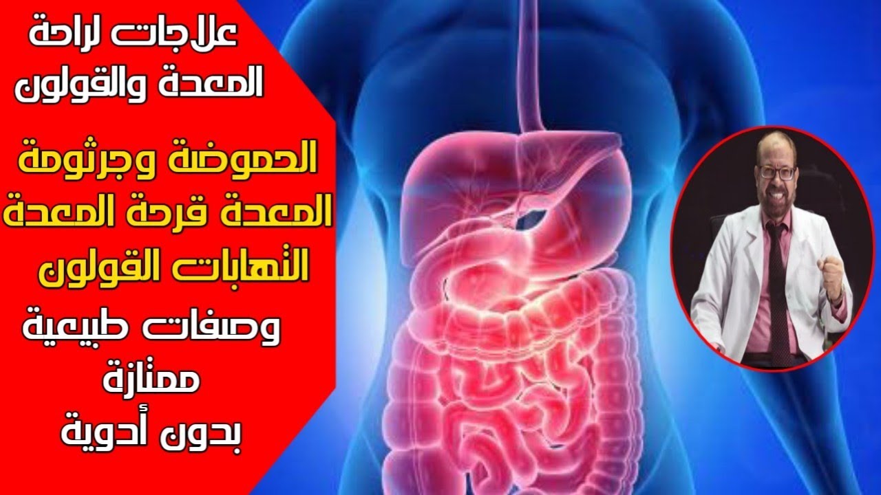 علاجات لراحة المعدة والقولون - الحموضة وجرثومة المعدة والقرحة والتهابات القولون - د. جودة محمد عواد