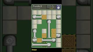 Pushing Machine (Professional) Level Puzzle 8 - Perfect Solution