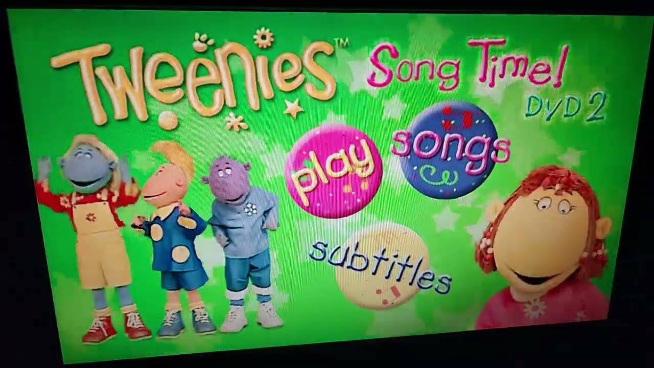 Opening to Tweenies Song Time: The Complete Collection- Disc 2 (2005 UK DVD)