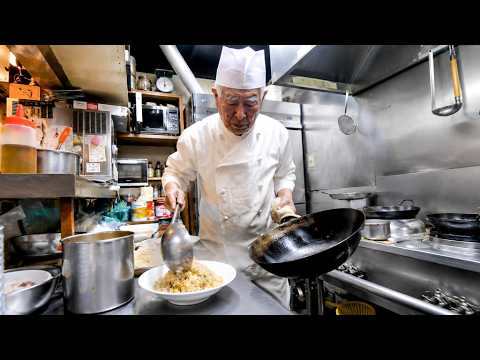 78-Year-Old Master's Fried Rice Will Leave You Speechless – 50+ Years of Wok Skills in Japan