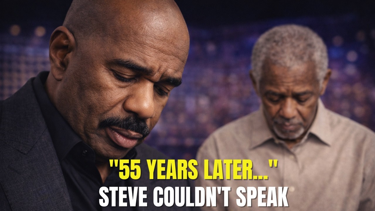 He Waited 55 Years to Apologize — Steve Harvey Lets the Silence Hang
