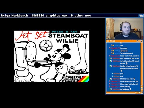 ZX Spectrum: new & recent games inc Jet Set Steamboat Willie