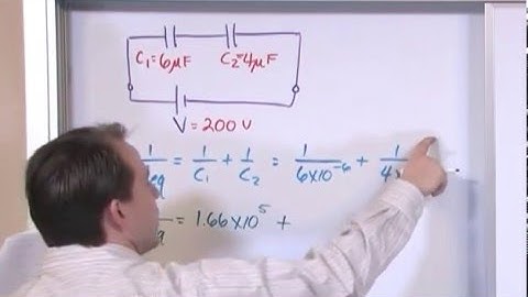 Lesson 4 - Capacitors In Circuits, Part 2 (Physics Tutor)