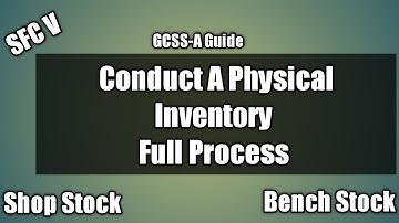 Physical Inventory Process (Full Process)