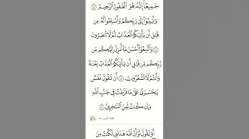 #ايات من سورة الزمر بصوت القارئ الشيخ ياسر الدوسري