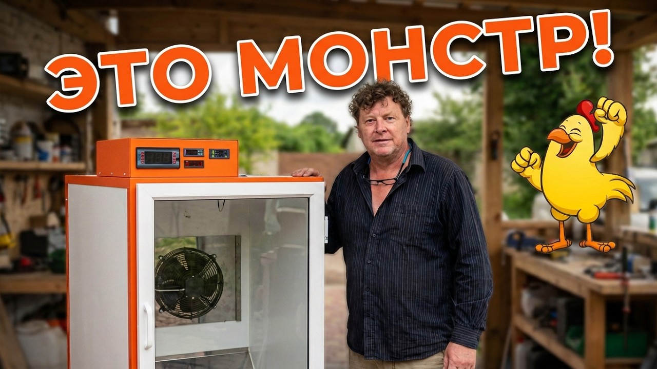 Лучший инкубатор для фермера? Обзор модели на 750 яиц
