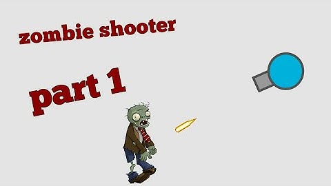 How to do a zombie shooter game in scratch PART 1