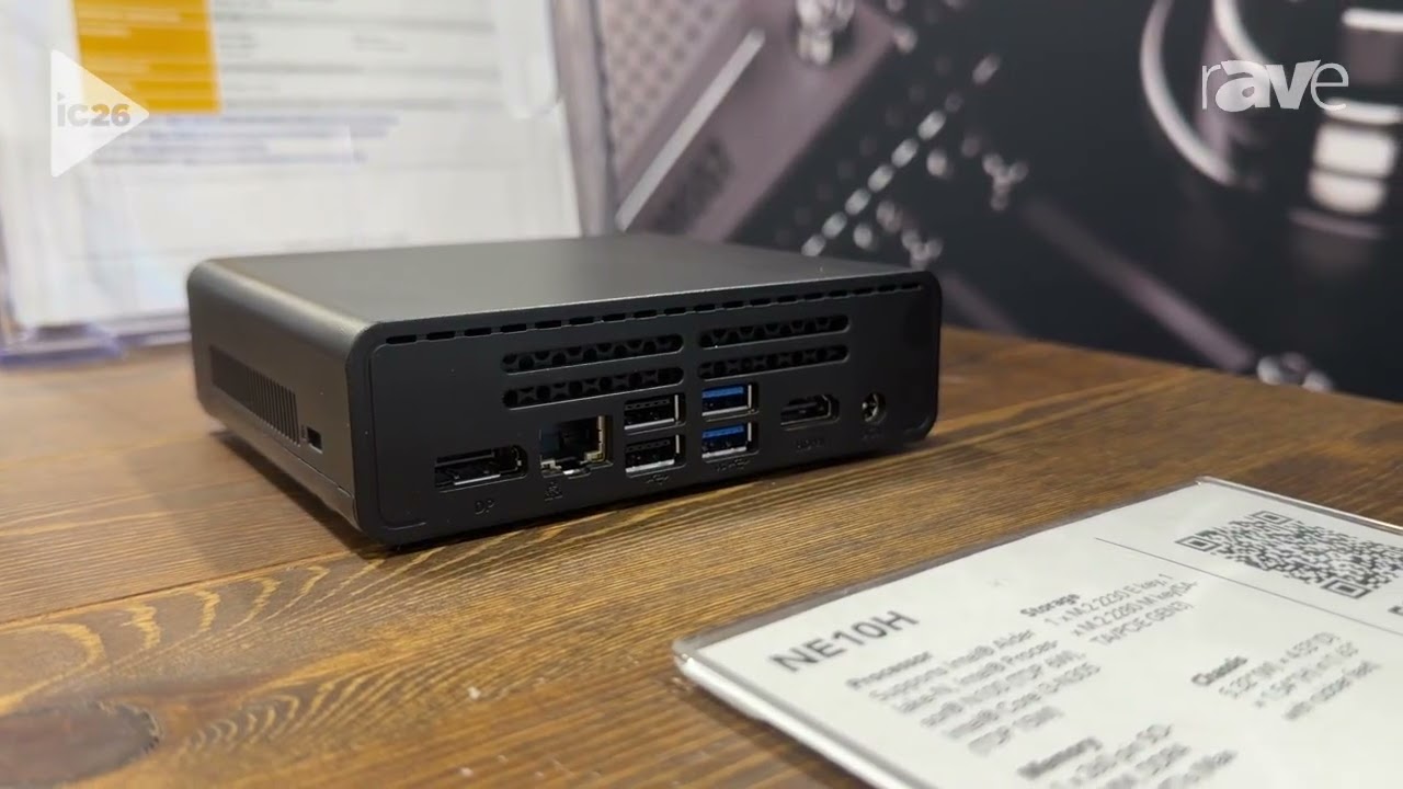 InfoComm 2026: Shuttle Presents NE10NH Semi-Ruggedized Comupter