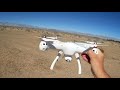 Syma X8 Pro Large GPS Drone Flight Test Review