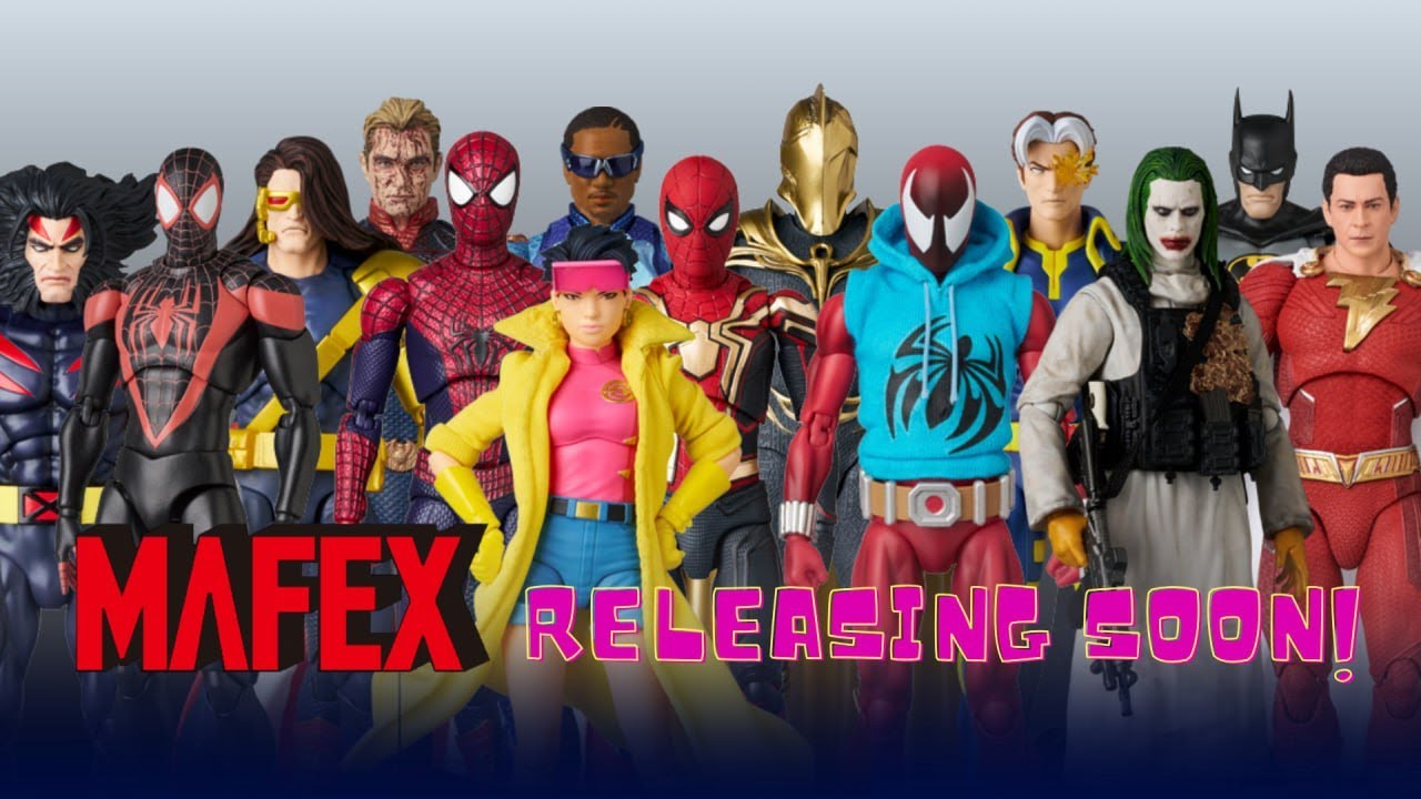 Upcoming MAFEX Figures – August 2025! Spider-Man, X-Men, The Boys, DC & More!
