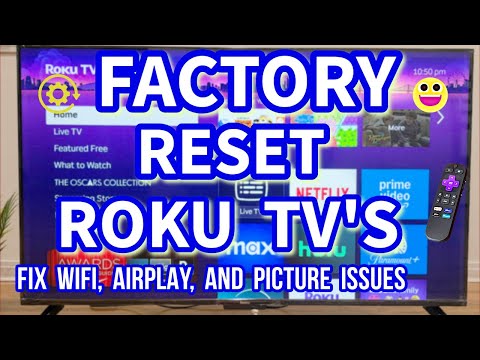 Roku TV's: Factory