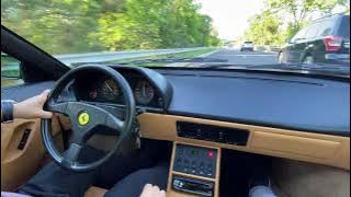 Ferrari Mondial T Driving Video