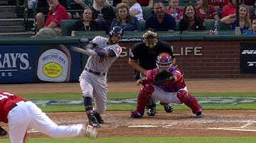 HOU@TEX: Gonzalez cuts Astros