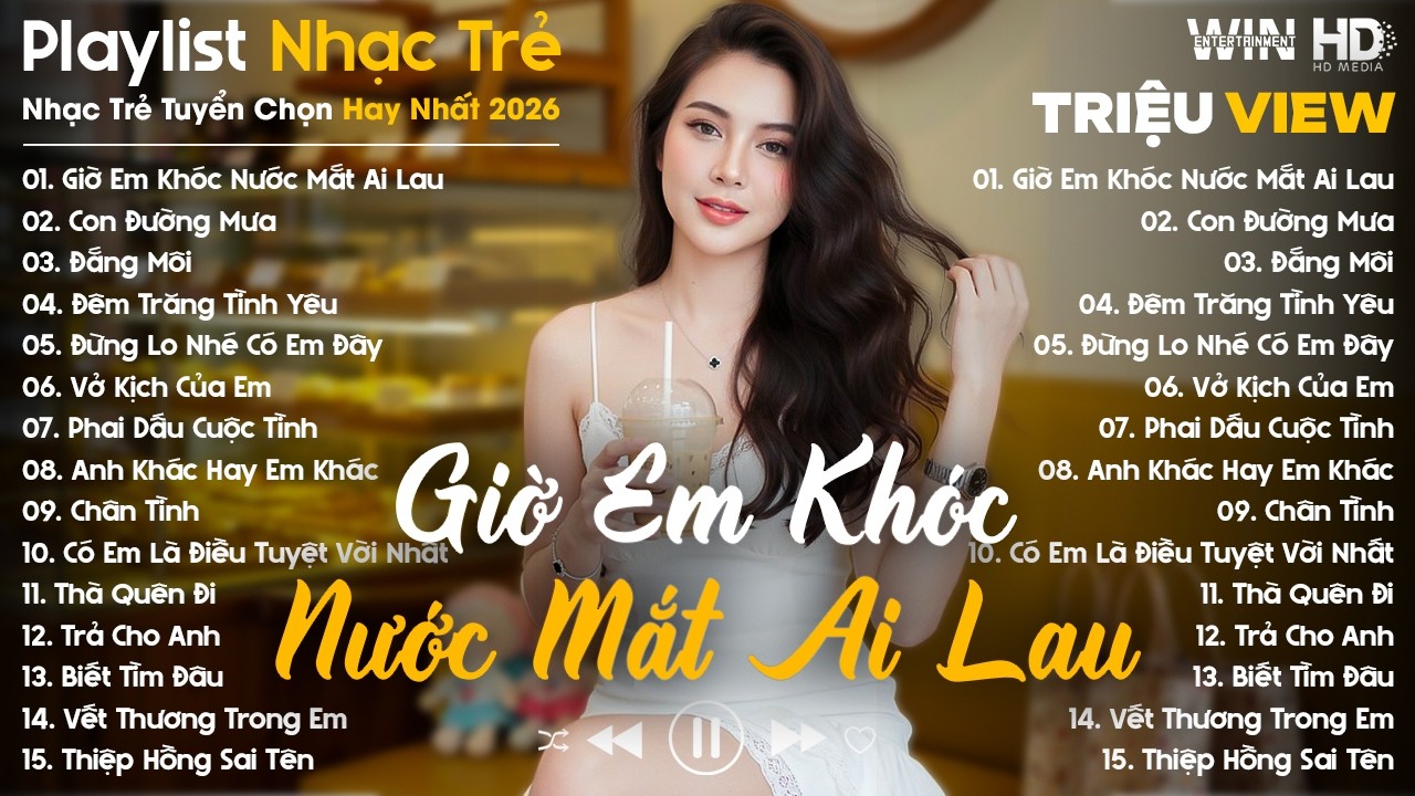 Giờ Em Khóc Nước Mắt Ai Lau, Thà Quên Đi... - Nhạc Trẻ Ballad Tâm Trạng Hot TikTok TRIỆU VIEW