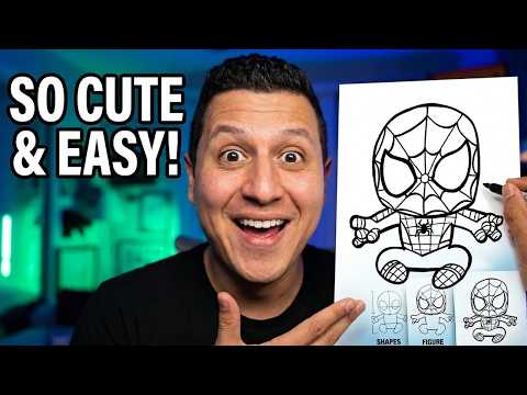 Learn to Draw Cute Spider-Man Brand New Day Character