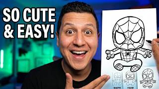 Learn to Draw Cute Spider-Man Brand New Day Character