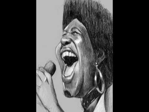 Speed Drawing : Aretha Franklin Boceto / SKETCHE