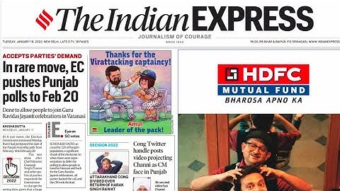 18th january 2022 indian express editorial discussion and newspaper analysis