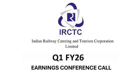 🚆 IRCTC Q1 FY26 Results | Revenue ₹1,053 Cr | PAT ₹303 Cr | Growth in Catering & Tourism
