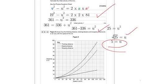 AQA GCSE Combined Science Trilogy Higher 2018 Physics Paper 2 Q5-Q7 2