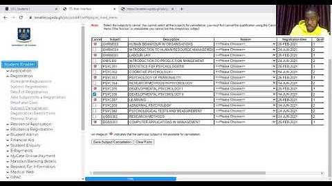 HOW TO DELETE A COURSE FROM MISWEB