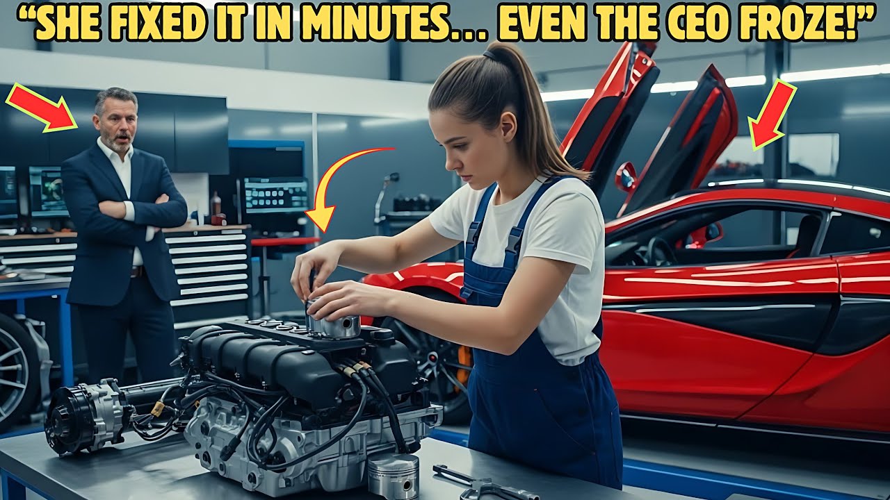 Они усомнились в девушке из «Бриолина» — но она отремонтировала McLaren лучше, чем их инженеры!