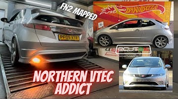 Honda Civc Type R FN2 Feature Map with Ecutek Tuning