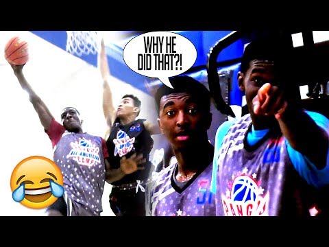 "WHY HE DID THAT?"😂 - POSTER DUNK @ Pangos Had Kyree Walker & Everyone HYPE AF! NEW INTRO?!