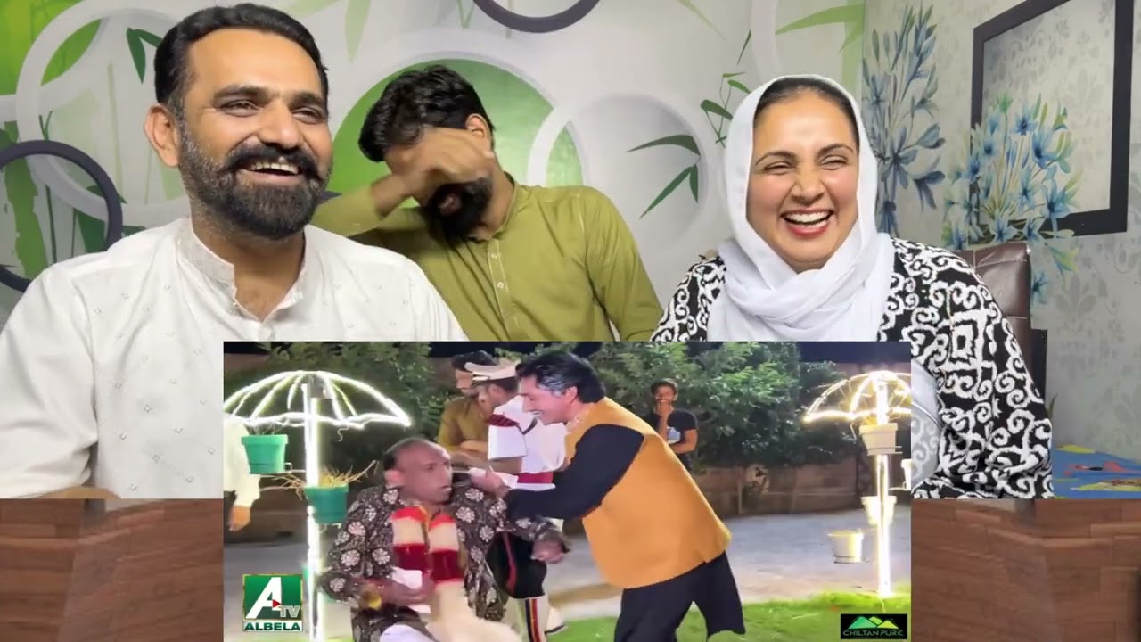 Saleem Albela and Other Comedians Dance on Goga Pasroori Wedding Funny Video || Pakistani Reaction