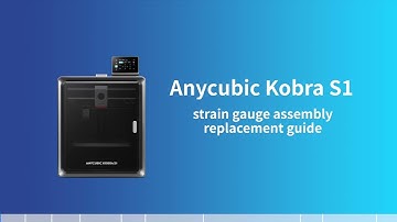 FIX Your ABL Issues! Anycubic Kobra S1 Strain Gauge Assembly Replacement Guide