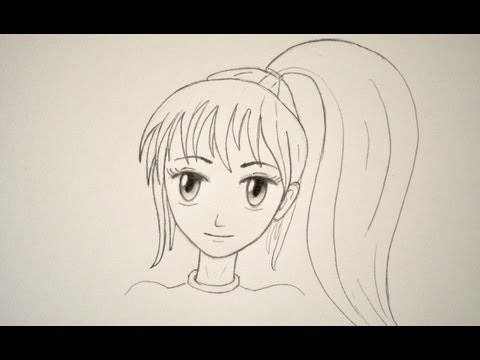 How To Draw A Manga Face Easily Female