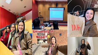 A whole day in my uni| How’s nepali student!!